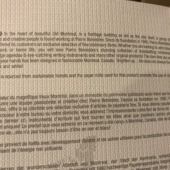 A wine journal book with a leather-like cover. - Picture 7 of 12